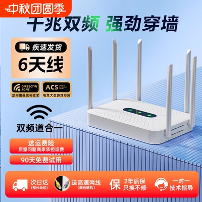 WiFi6高速双频千兆路由器