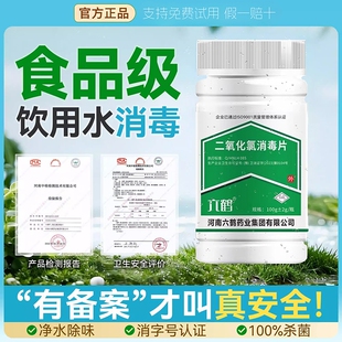 饮用水净水片野外生存消毒片户外净化水药片水井水消毒粉漂白食用