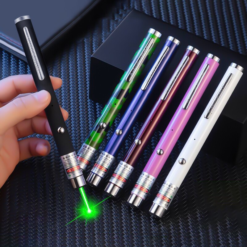 大功率镭射激光笔绿光强光手电户外超远程定位雷射笔售楼部沙盘耐用实验观星多功能指示笔红外线电池usb充电