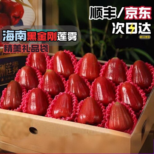 海南黑金刚莲雾顺丰京东包邮上门
