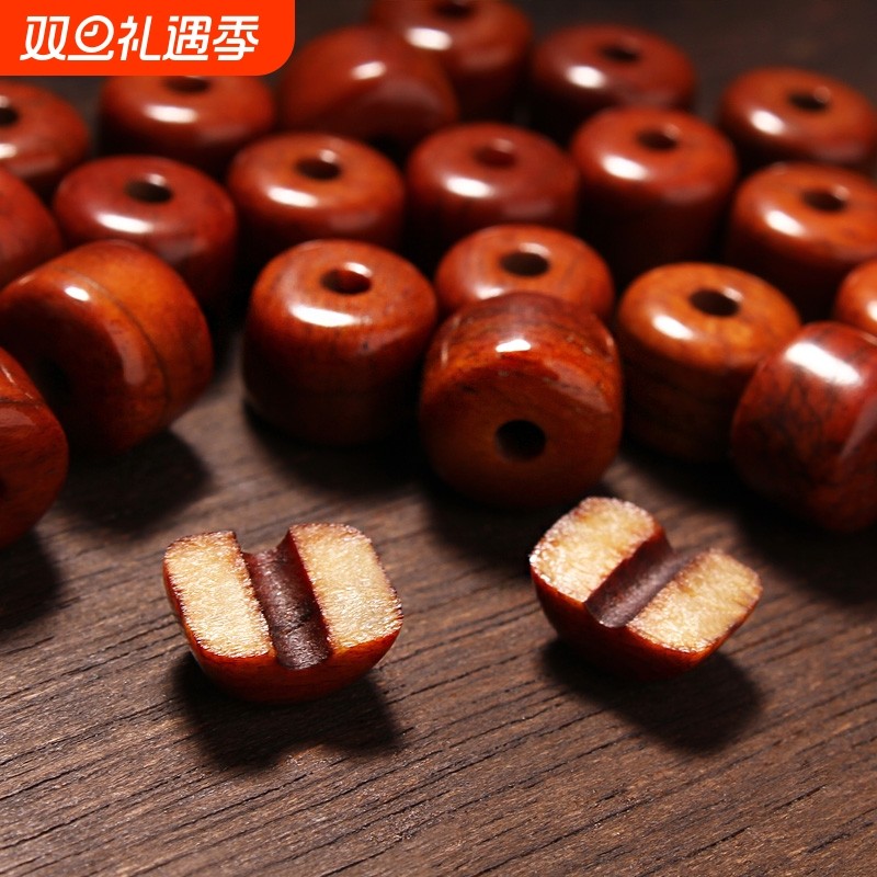 西藏式牦牛骨手串男士盘玩骨头族念珠牛角手链文玩虎眼石珠子平安