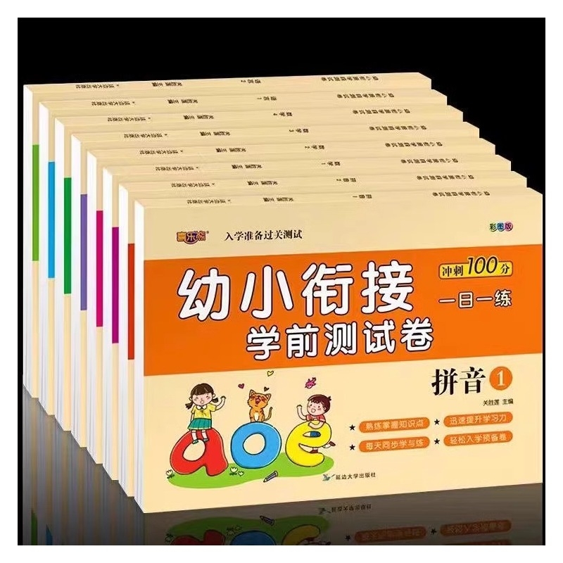 幼小衔接冲刺100分学前测试卷