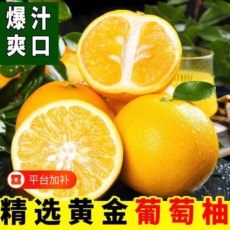 【2026年头茬果】福建漳州平和爆汁黄金葡萄柚皮薄应季柚子清甜