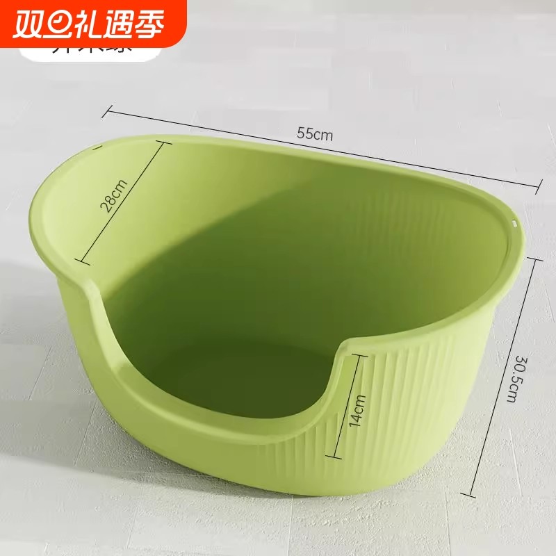 全封闭大号猫砂盆折叠抽屉式除臭猫厕所超大防外溅猫咪用品防臭