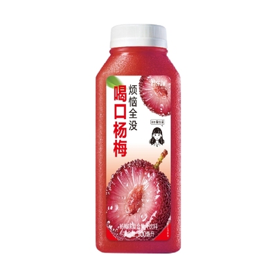 喝口杨梅 杨梅味复合果汁饮料300ml*1瓶