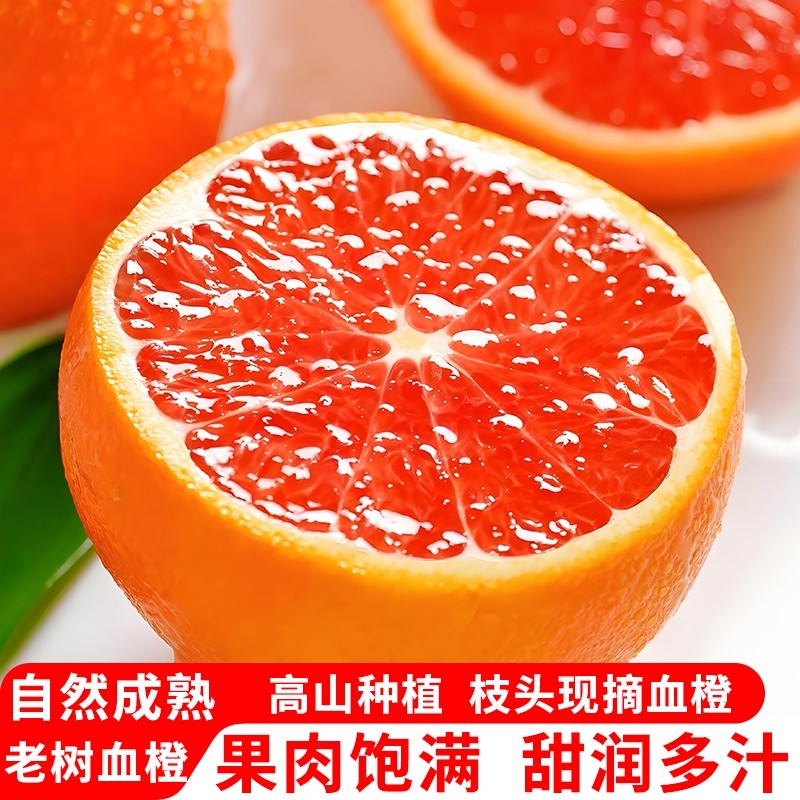 中华红血橙新鲜水果秭归红橙皮包邮当季脐橙果冻大果现摘年货节,水产肉类/新鲜蔬果/熟食,橙,淘宝优惠券,粉丝福利购,淘宝优惠卷