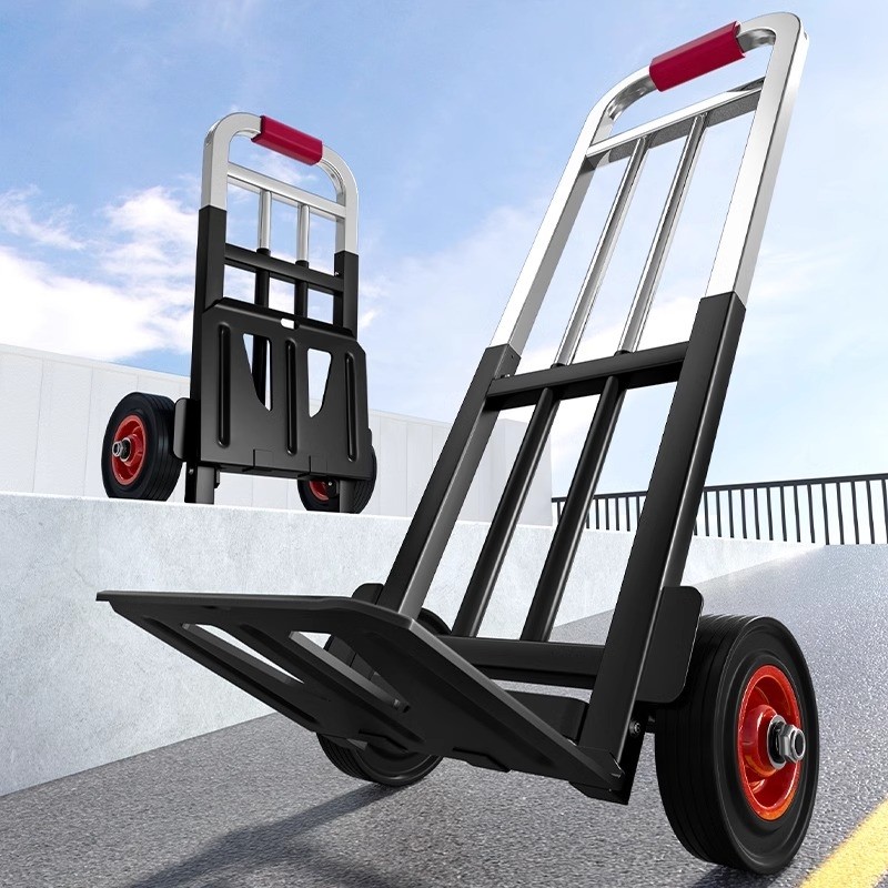 行李车手拉车折叠便携搬运车手推车拉货购物拉杆小拖车买菜承重