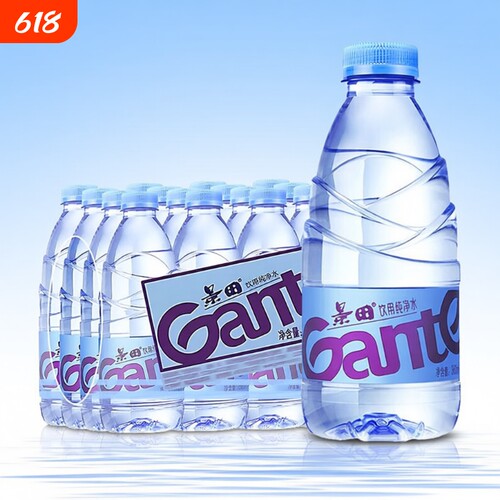 景田纯净水360ml|超4000次加购