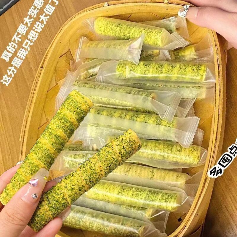 海苔蛋卷上海味蛋肉松休闲怀旧老式零食解馋鸡蛋整箱下午茶独立