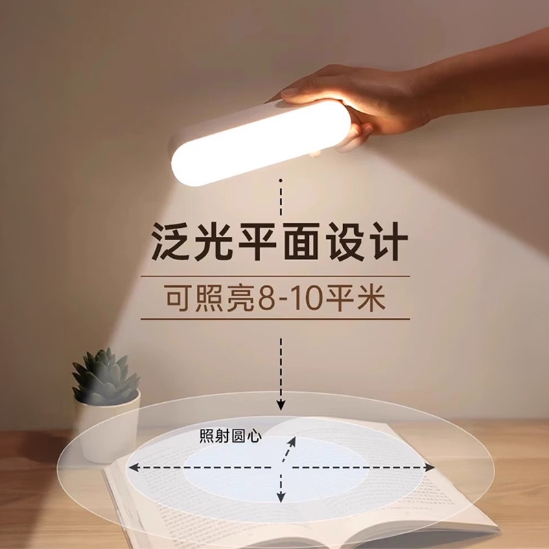 小夜灯台灯充电照明灯宿舍床上用小灯寝室卧室床头磁吸吸附阅读灯
