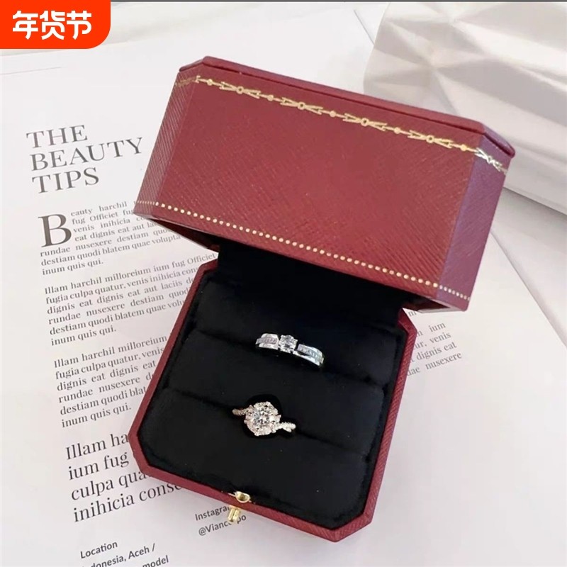 一克拉星织钻戒对戒结婚仿真假对戒结婚戒指仿真活口可调节假钻戒,饰品/流行首饰/时尚饰品新,戒指/指环,淘宝优惠券,粉丝福利购,淘宝优惠卷