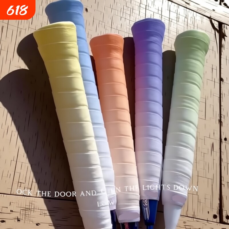 羽毛球拍渐变手胶龙胶防滑吸汗带粘性耐磨缠把带网球拍手柄缠绕带
