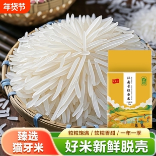 现磨新米厂家直发真空包装米饭江南丝苗米长粒大米老人小孩都爱吃