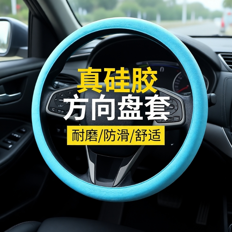 汽车夏季冰感超薄方向盘套