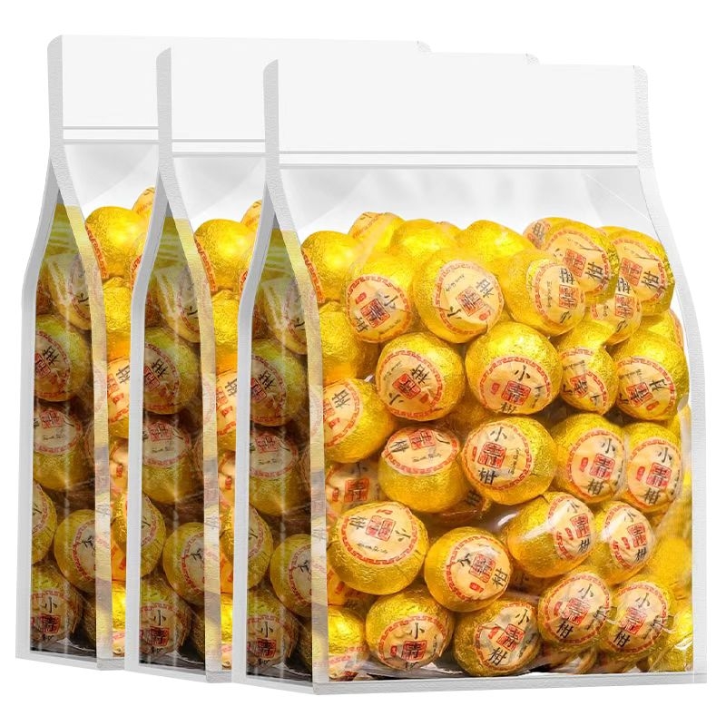 正宗新会小青柑宫廷普洱熟茶生晒特级柑陈皮普洱茶散装茶叶自己喝