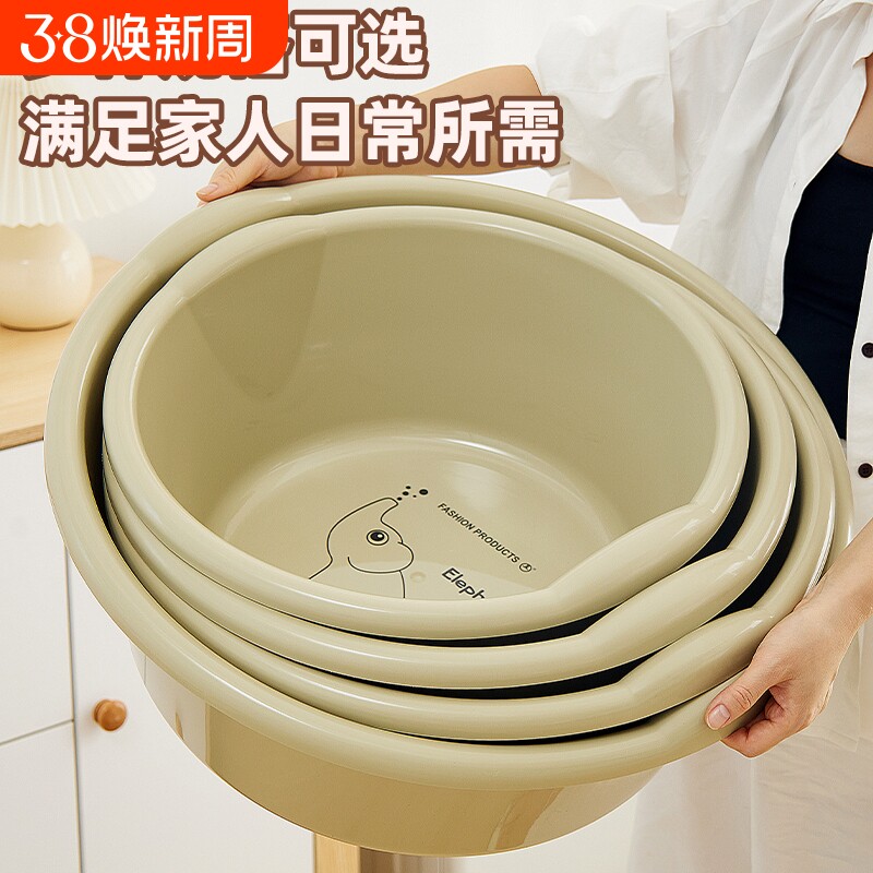 洗澡盆家用特大号加厚儿童脸盆塑料宝宝婴儿浴盆洗被子洗衣洗脚盆