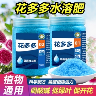花多多1号2号10号水溶肥兰花月季 素 通用型水溶花肥开花促进高氮元