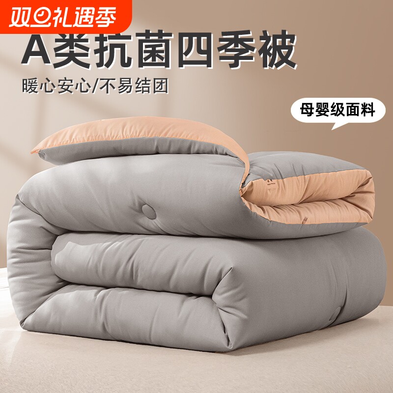 被芯春秋棉被加厚保暖单人冬被学生秋冬空调被四季通用非全棉大豆