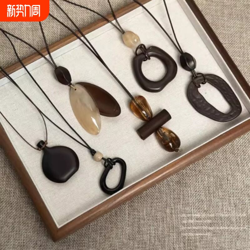 FANTAI新中式项链女款2025新款民族风配饰长款吊坠中古饰品