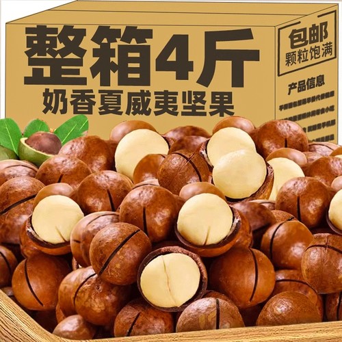 夏威夷果新货大颗粒奶香零食坚果