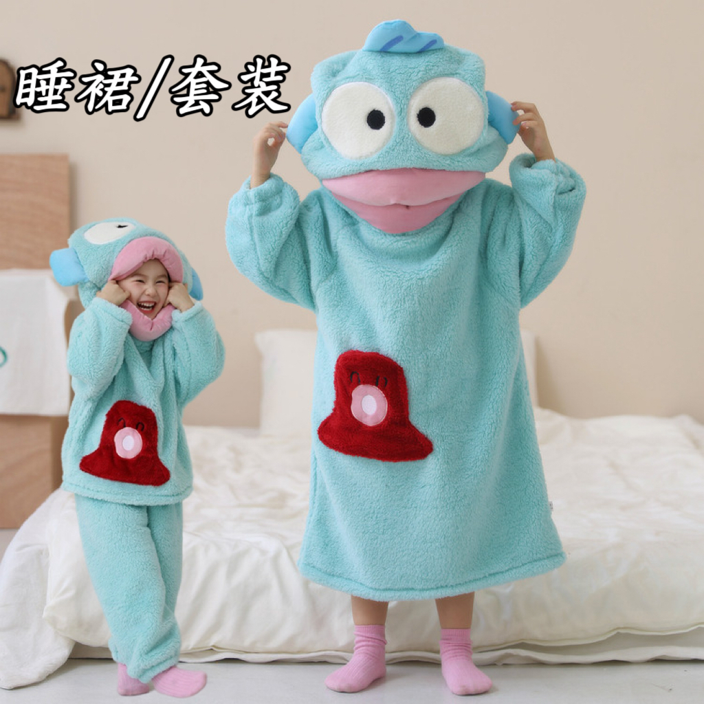 儿童睡衣亲子装网红款小丑鱼珊瑚