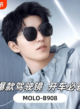 时尚高端潮流太阳镜飞行员偏光墨镜骑行开车驾驶专用防紫外线男款