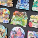 城市冰箱贴北京重庆哈尔滨南京西安上海成都大理丽江杭州旅游文创