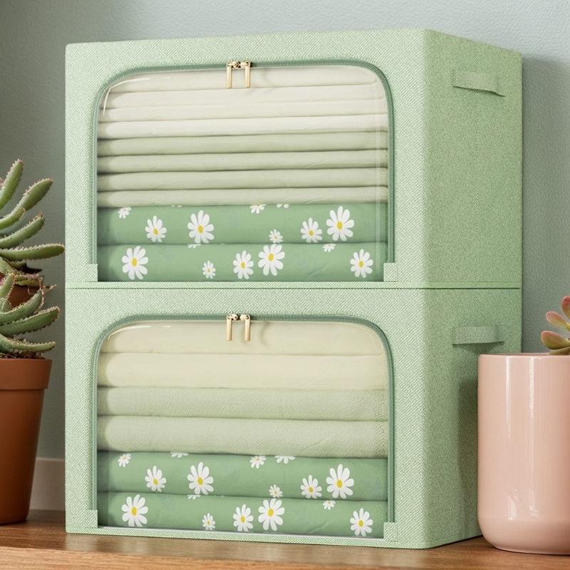 【整理师推荐！】家用衣服收纳箱