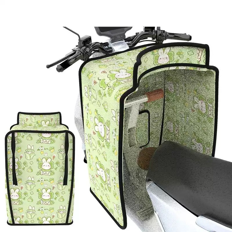 电动车儿童座椅挡风被前置亲子冬季保暖加厚小被子开叉宝宝防风罩