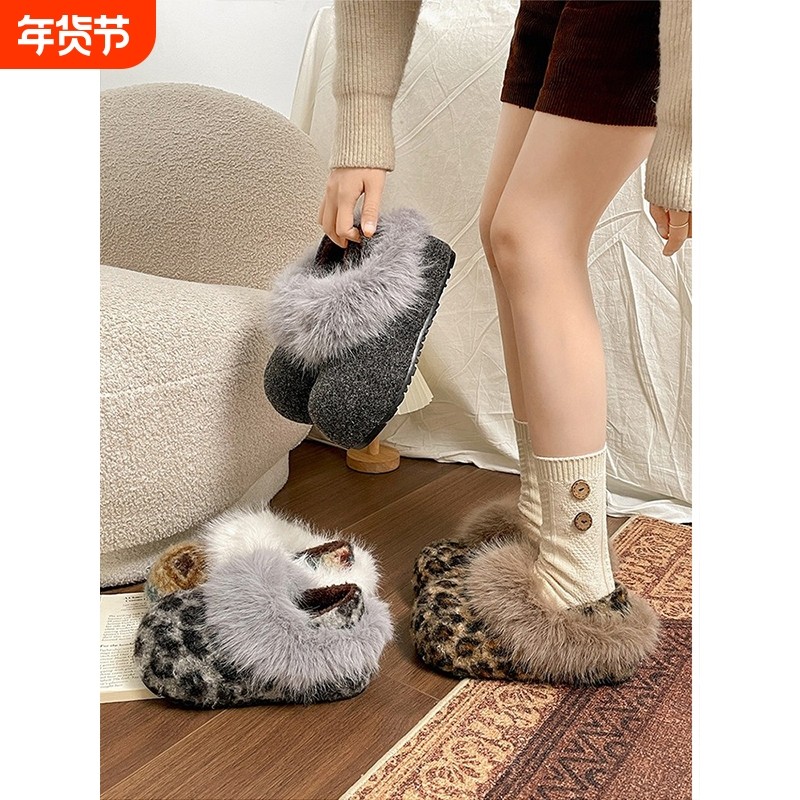 南在南方加绒加厚增高厚底棉鞋女冬2025新款外穿保暖勃肯毛毛鞋子,女鞋,勃肯鞋/软木鞋,淘宝优惠券,粉丝福利购,淘宝优惠卷