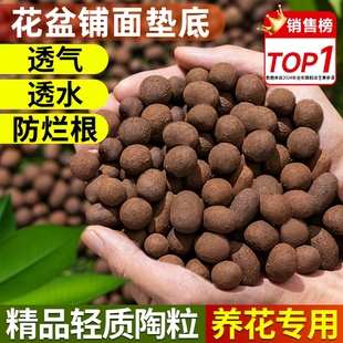 陶粒垫底养花专用多肉营养土花盆花卉回填鱼缸水培铺面火山石颗粒