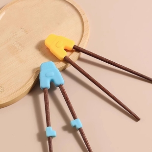 儿童筷子训练筷辅助器3岁6岁家用辅助防滑幼儿园专用矫正器外出