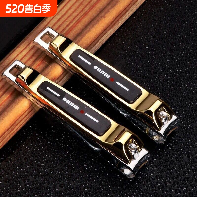 特大品质欧美达指甲钳单个不锈钢指甲刀大号指甲剪便携家用修甲刀