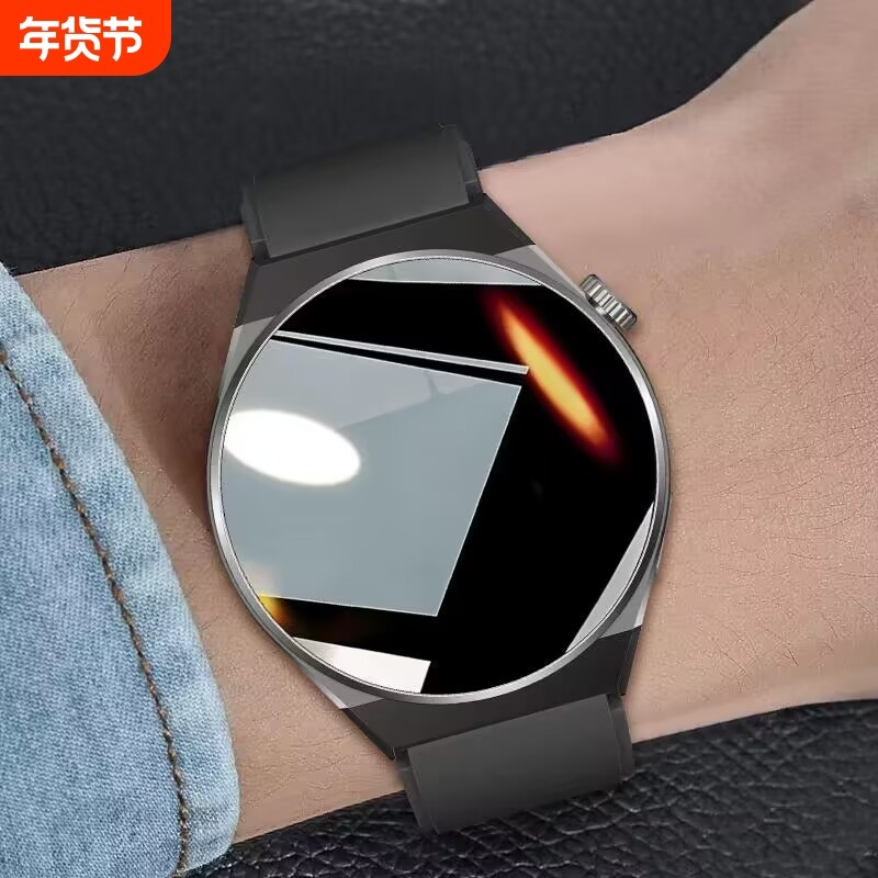 华强北智能手表蓝牙通话跑步健康监测watch4多功能运动手环防电