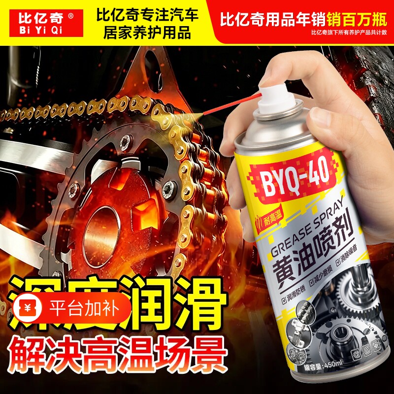 美国40液体黄油喷剂门锁润滑剂机械车门窗合页卡异响润滑油脂防锈