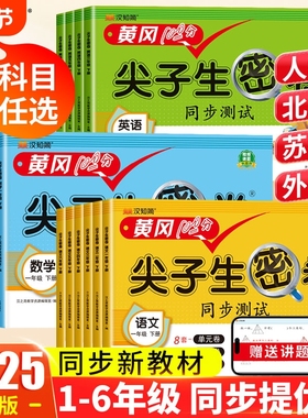 试卷汉知简尖子生密卷一二年级下册全套人教版同步训练测试小学语文数学英语苏教北师三四五六年级单元期末衔接冲刺券练习外研版