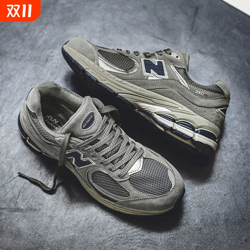 NEW BOLUNE新百伦男鞋子nb2002ra元祖灰老爹鞋跑步鞋休闲运动鞋女