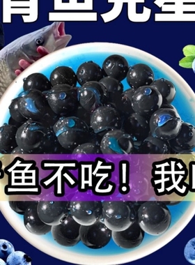 青鱼珠珠软饵料钓巨物颗粒野钓黑坑专用钓鱼缓沉浮水大青克星鱼饵