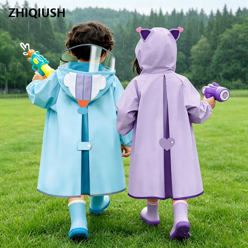 儿童雨衣幼儿园小学生上学专用图片