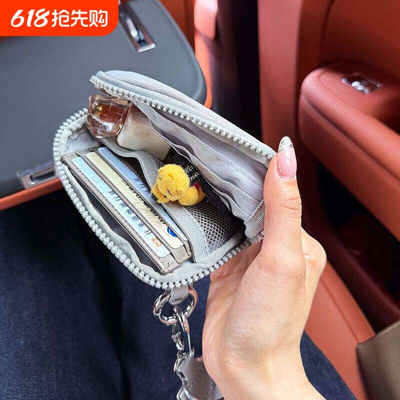 卡包证件收纳包2026新款女钥匙包小巧手腕包便携银行卡零钱收纳包