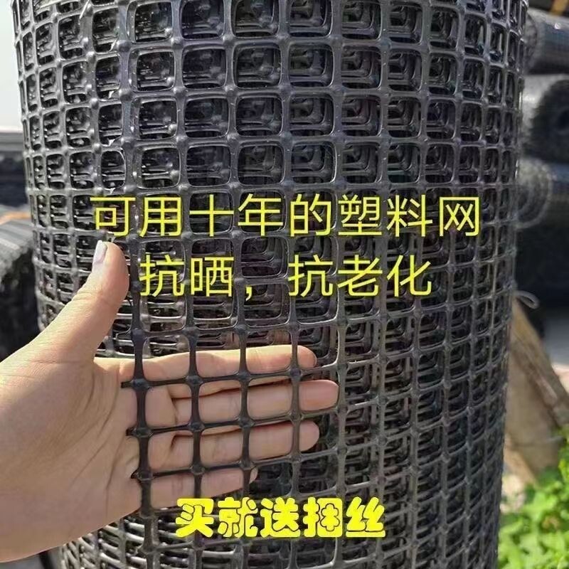 养鸡塑料围栏网网格拦鸡网家用玉米养殖网鱼塘防护网围栏栅栏户外