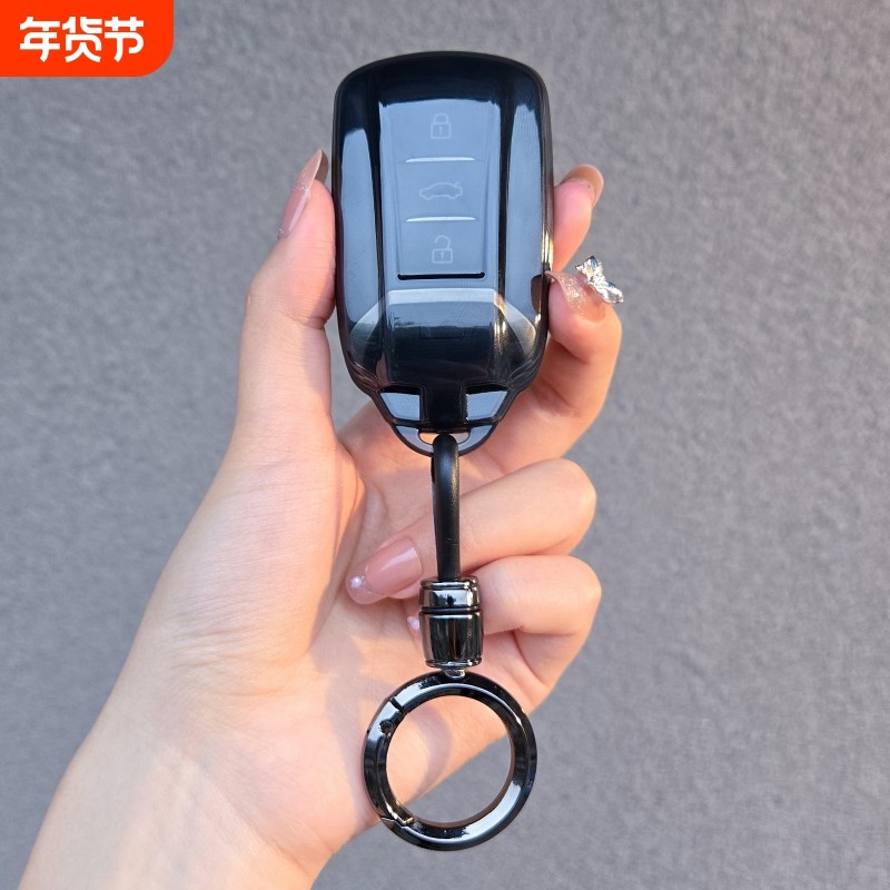 东风风神奕炫钥匙套风神AX7透明保护壳奕炫MA奕炫GS汽车扣包男