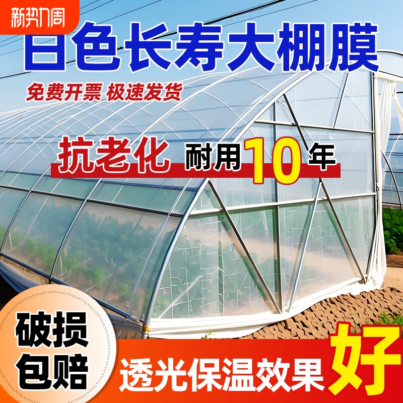 大棚塑料膜塑料布薄膜小拱棚加厚保温种菜种植膜农用植物菜园透明