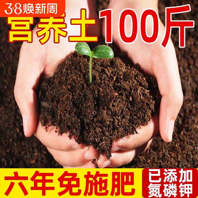 营养土家用养花种菜专用土多肉盆栽通用型种植土园艺土壤花土肥料