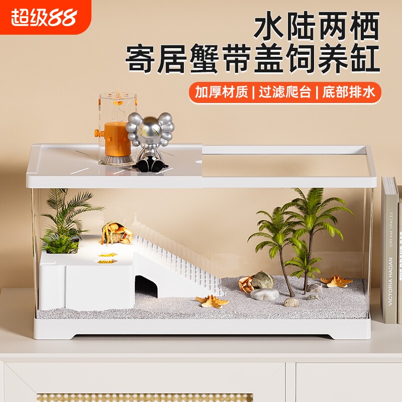 亚克力寄居蟹饲养箱|万人加购图片