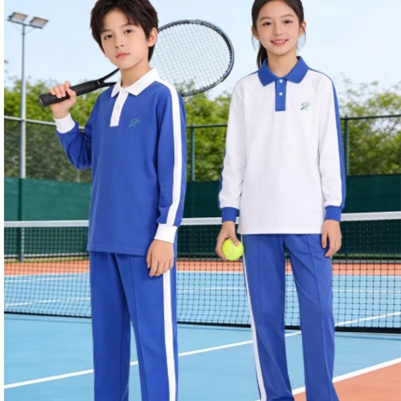 深圳小学生校服夏短袖运动服男女索罗娜秋长袖长裤实体店书城同款