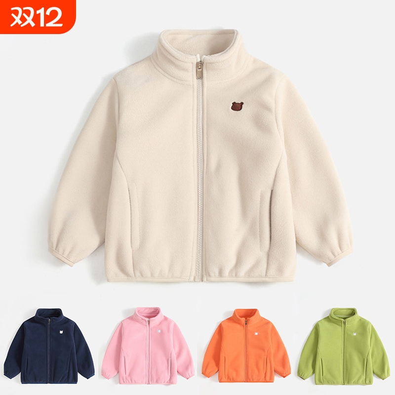 摇粒绒宝宝冬季外套|千人加购