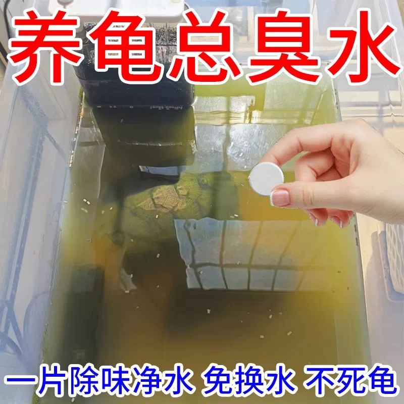 净水不伤龟乌龟水质净化剂净水剂清洁杀菌净化水质去腥臭除臭液
