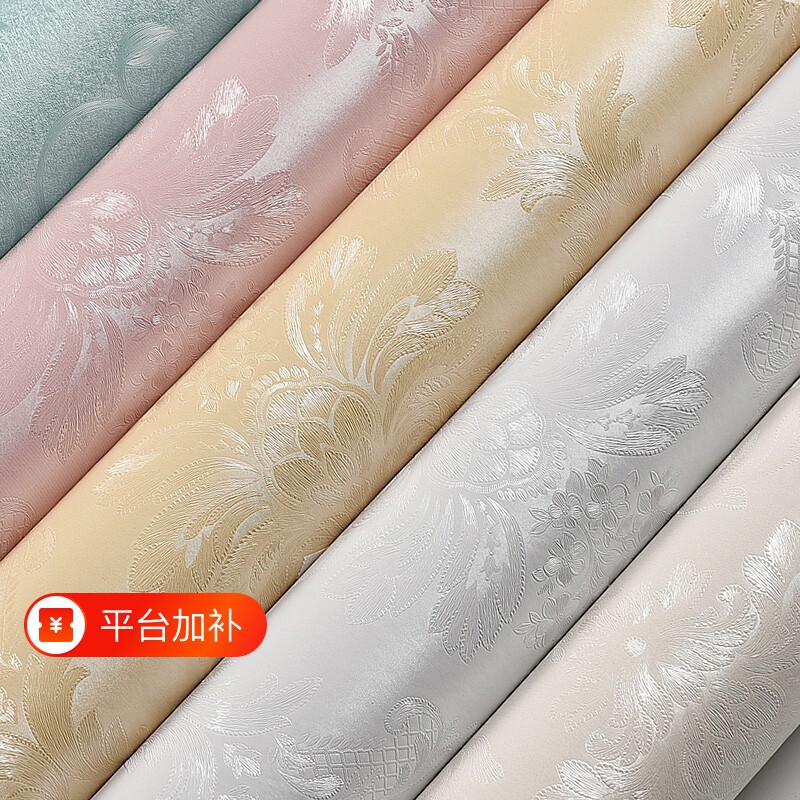自粘墙纸防水防潮墙贴花装饰温馨卧室客厅电视背景墙房间壁纸贴