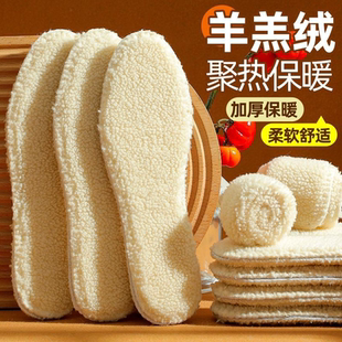 垫男 加绒加厚舒适不挤脚吸汗防潮防臭棉鞋 羊羔绒保暖鞋 垫女秋冬季